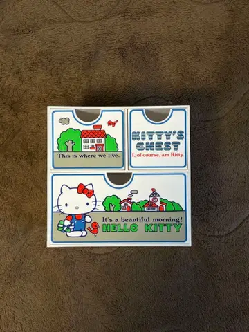 헬로키티 서랍 연필 상자 쇼와 레트로