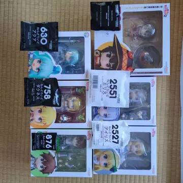 넨도로이드 이 멋진 세계에 축복을! 6점 세트 샵 특전 포함