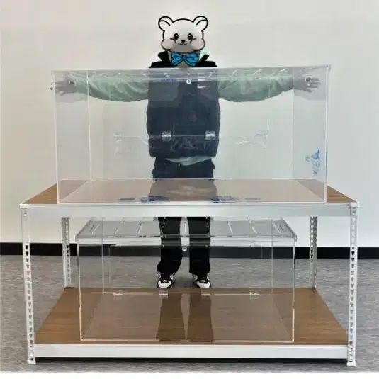 곰찌 올아크릴 XL 1200x600x600 5T 햄스터 케이지 그외용품