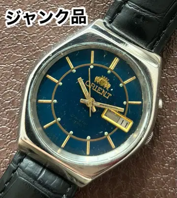 정크제품 빈티지 ORIENT 기계식 자동 와인딩 남성용 손목시계