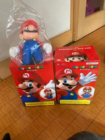 2개 세트 슈퍼 마리오 빅 액션 피규어