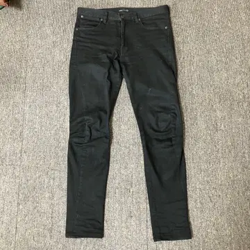 LAD MUSICIAN 블랙 스키니 데님