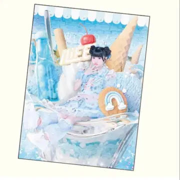 iLiFE! 무지개 깃털 미니 천 포스터 JAPANLiFE! 복권 가라퐁