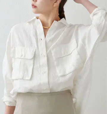 개럴개런트 린넨 퍼티그 셔츠