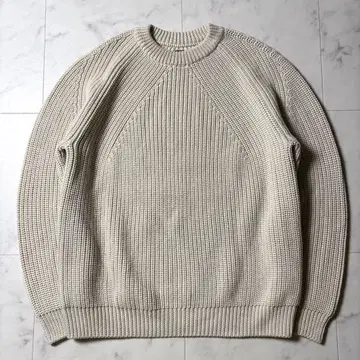 BATONER 시그니처 울 니트 스웨터 2 아이보리