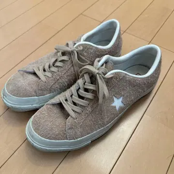 컨버스 원스타 베이지 스니커즈