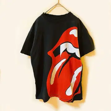 레어 Buddhist Punk 롤링 스톤스 반팔 T셔츠 블랙