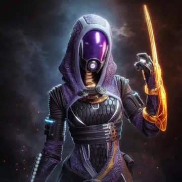 1/8 미도색 미조립 피규어 레진 키트 매스 이펙트