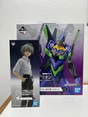 제일복권 에반게리온 ~초호기, 폭주!~ A상 D상 피규어