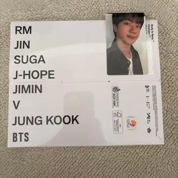 BTS 앨범 포토 카드 세트 Jin 포함