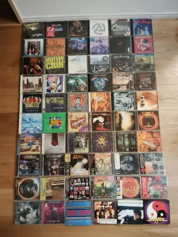 중고 CD 60장 묶음 heavymetal hardrock