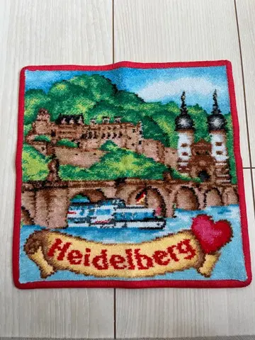 FELLER 손수건 독일 하이델베르크 케테 볼파르트 한정판