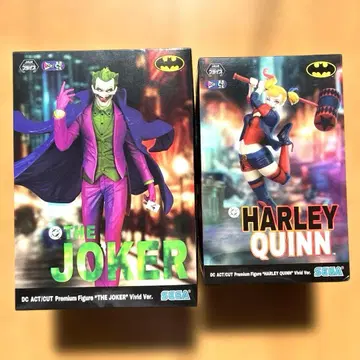 [ 미개봉 익명 배송 ] 프라이스 피규어 조커 할리 퀸 세트