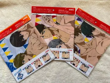 Free! 오리지널 보자기, 노트, 클리어 파일 세트