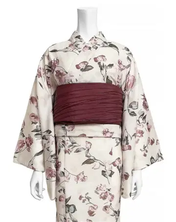 3세트 2Way 꽃무늬 세퍼레이트 유카타