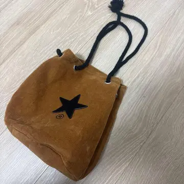 converseTOKYO 코듀로이 버킷형 2way 백 카멜