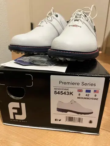 FootJoy Premiere Series 27cm 화이트 네이비