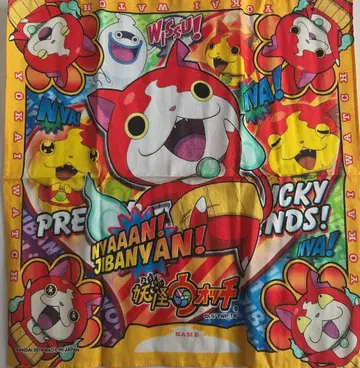 2631 요괴워치 5장 Set 원단 손수건 레어