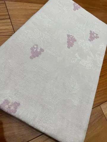 후쿠로 오비 화이트 계열 포도 당초 니시진 비단 증권 포함 미사용 고급