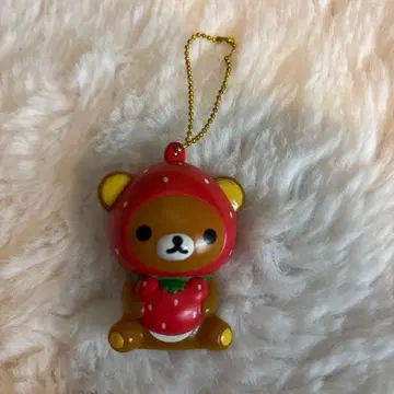 리락쿠마 딸기 키 볼체인