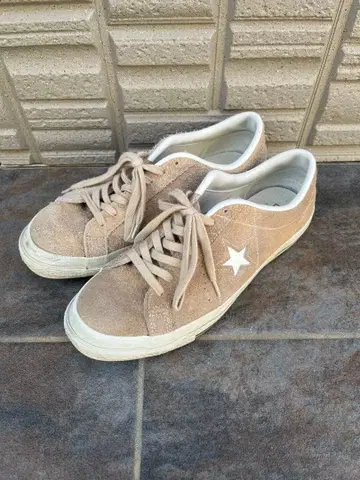 컨버스 원스타 J 베이지 스니커즈