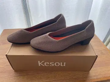 Kesou 리브 브라운 하이힐 펌프스