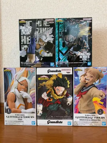 묶음 판매 나의 히어로 아카데미아 히로아카 피규어 5체 세트