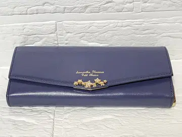 사만다 타바사 쁘띠 초이스 장지갑 별 모티브 라벤더 퍼플