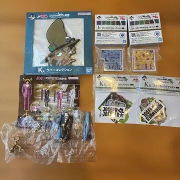 캡슐 토르소 마네킹 죠죠의 기묘한 모험 황금의 바람 제일복권 세트