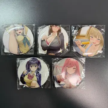 FANZA 온라인 복권 oekakizuki 캔 배지 세트