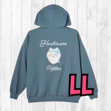 치이카와 (먼작귀) 하치와레 리본 후드티 LL 사이즈