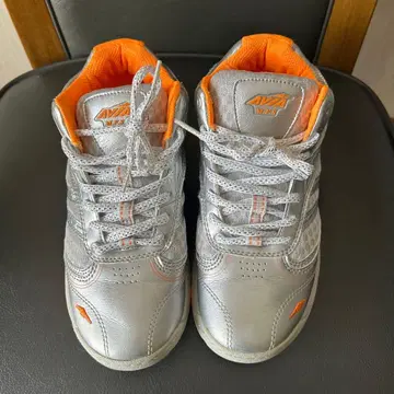 AVIA MES 댄싱 실버 오렌지 스니커즈 24