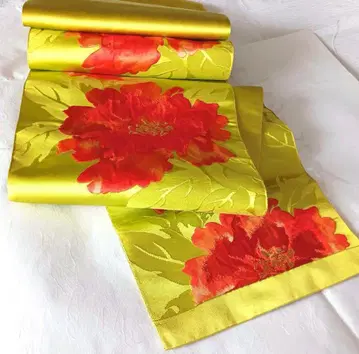 [ 새상품급 ] 나고야 오비 화려함 개성 핸드메이드 리메이크에도