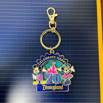 캘리포니아 디즈니 70주년 키링