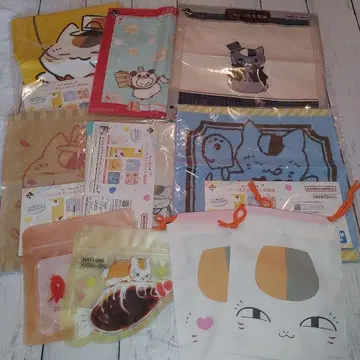 나츠메 우인장 냥코 선생님 핸드 타월 외 세트