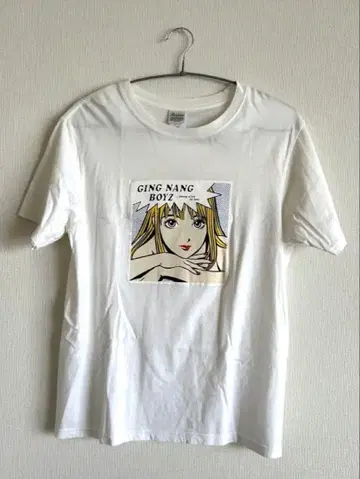 이쵸 BOYZ GING NANG BOYZ T셔츠 복각판 M 사이즈 화이트