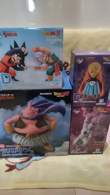 드래곤볼 제일복권 C상 D상 E상 라스트 원 4종 세트 판매