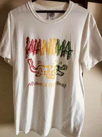 WANIMA 래스터 컬러 T셔츠 M 사이즈