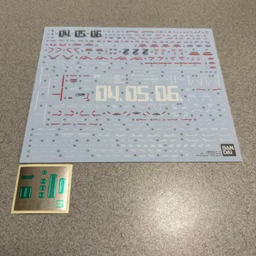 수전사식 데칼 + 씰 MG 1/100 FAZZ Ver.Ka