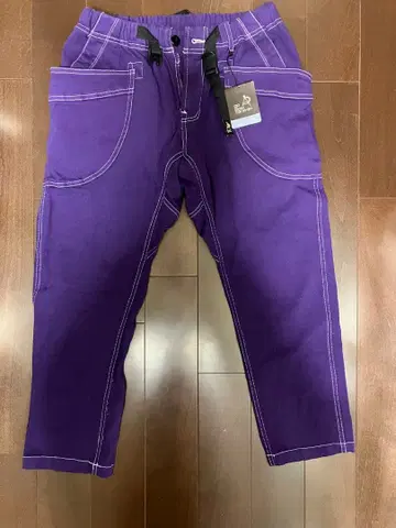고슬로우캐러밴 겨드랑이 포켓 팬츠 퍼플 미사용 새상품 사이즈 1