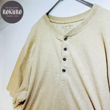 SL JOHN'S BAY 세인트존스베이 헨리넥 반팔 T셔츠 L