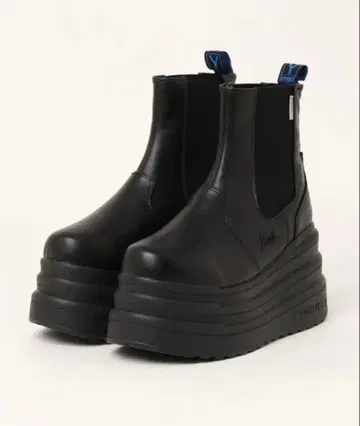 YOSUKE 요스케 통굽 사이드 고어 숏부츠 24.5cm