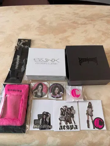 aespa 굿즈 묶음 판매 덤 트레이딩 카드