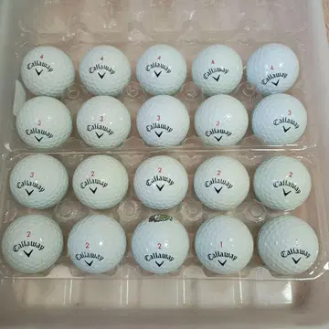 로스트볼 CHROME SOFT X 22년 20구