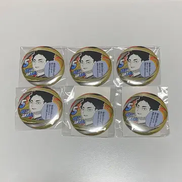 하이큐 팬파크 팬파 컬렉션 캔뱃지 FUN 아카아시