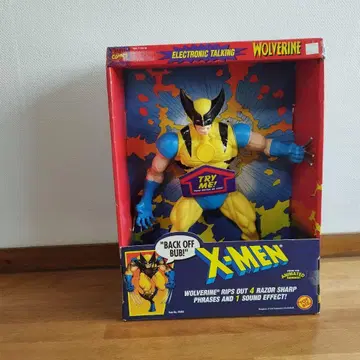 X-MEN 울버린 전동 토킹 TOYBIZ 해외판 박스 포함 레어
