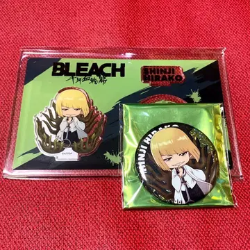 BLEACH 570 아크릴 스탠드 캔뱃지 히라코 신지 HMV 로손