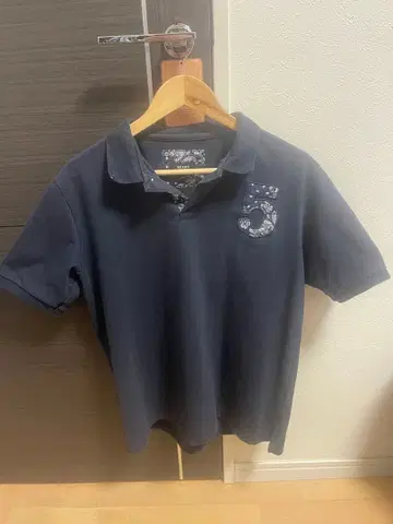 빔즈하트 피케 셔츠 네이비