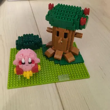 나노블록 위스피우즈 커비 별의 커비 푸푸푸랜드