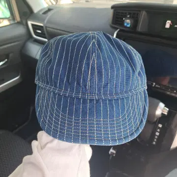 데님 스트라이프 워크캡 FULLCOUNT